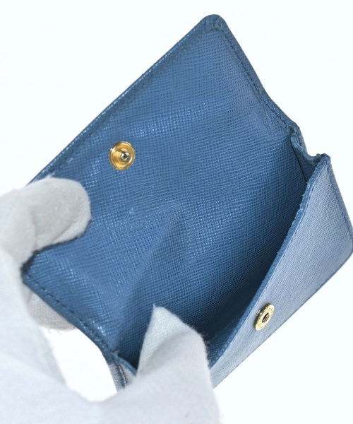 PRADA（プラダ）カードケース 紺 サイズ:- レディース/2200605060036