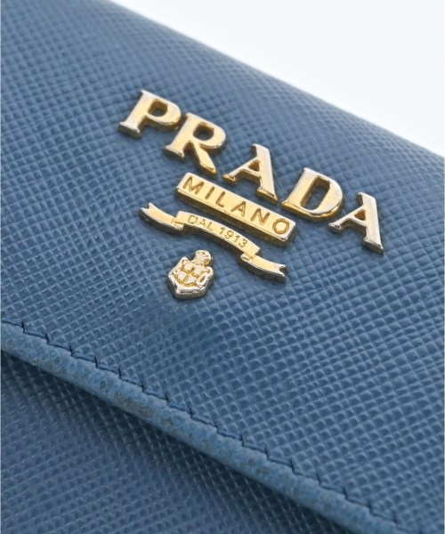 PRADA（プラダ）カードケース 紺 サイズ:- レディース/2200605060036