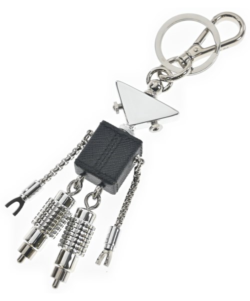 PRADA（プラダ）チャーム 黒 サイズ:- レディース/2200605503090