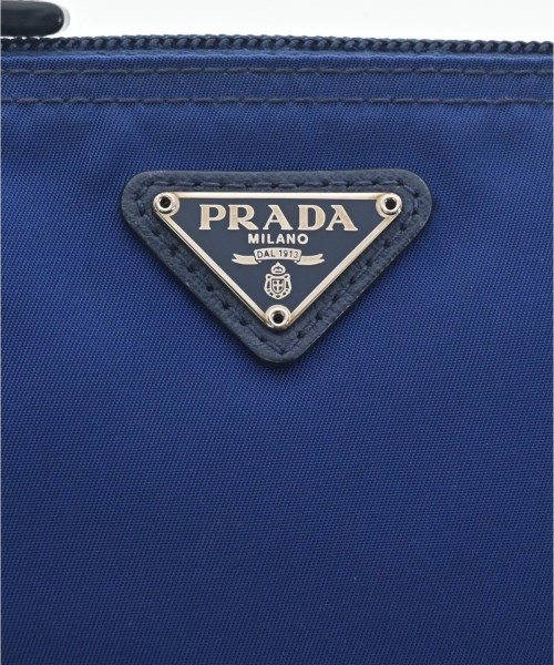 PRADA（プラダ）ポーチ 青 サイズ:- レディース/2200603156083