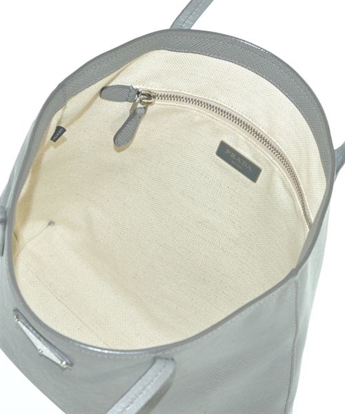 PRADA（プラダ）トートバッグ グレー サイズ:- レディース/2200605904613