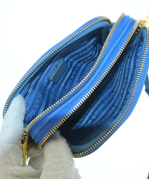 PRADA（プラダ）ショルダーバッグ 青 サイズ:- レディース/2200605904996