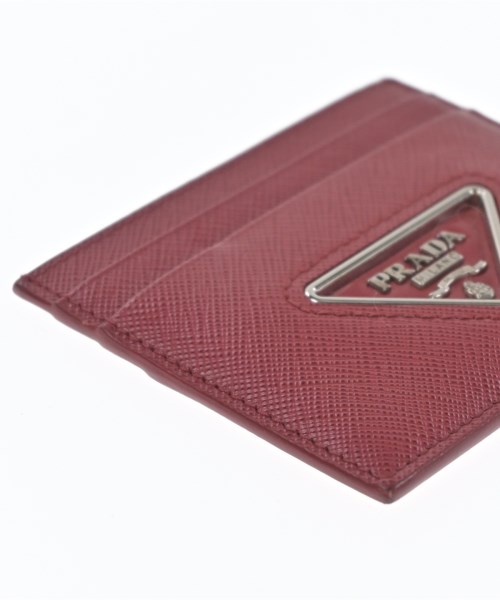 PRADA（プラダ）カードケース 赤 サイズ:- レディース/2200607756135