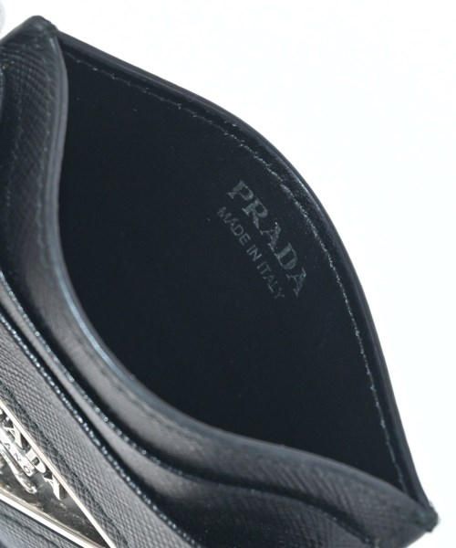 PRADA（プラダ）カードケース 黒 サイズ:- レディース/2200607756142