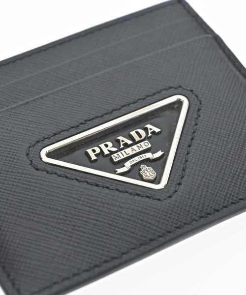 PRADA（プラダ）カードケース 黒 サイズ:- レディース/2200607756142