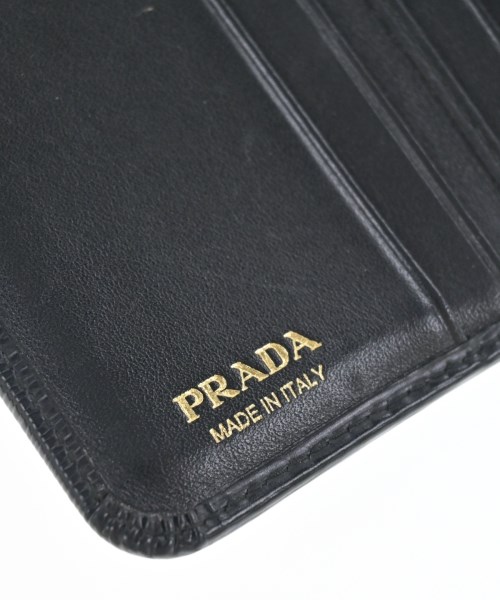 PRADA（プラダ）財布・コインケース 黒 サイズ:- レディース/2200607861464