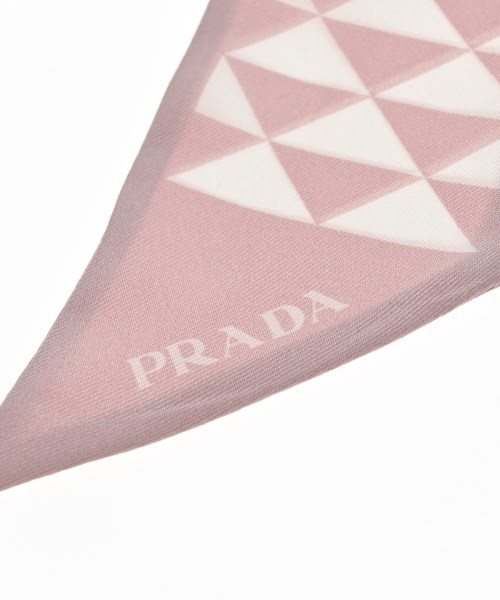 PRADA（プラダ）バンダナ・スカーフ ピンク サイズ:- レディース/2200608636030