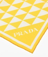 PRADA（プラダ）バンダナ・スカーフ 黄 サイズ:- レディース/2200609697047