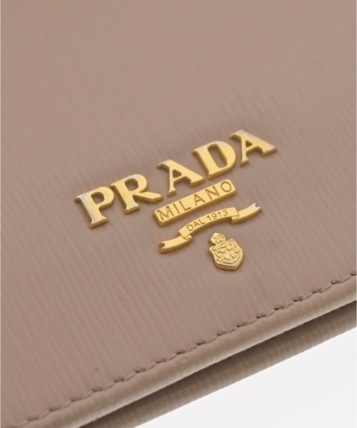 PRADA（プラダ）財布・コインケース ベージュ サイズ:- レディース/2200669241099