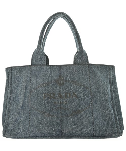 PRADA(プラダ)トートバッグ 紺 サイズ:-/2200667567092
