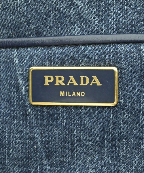 PRADA（プラダ）トートバッグ 紺 サイズ:- レディース/2200667567092