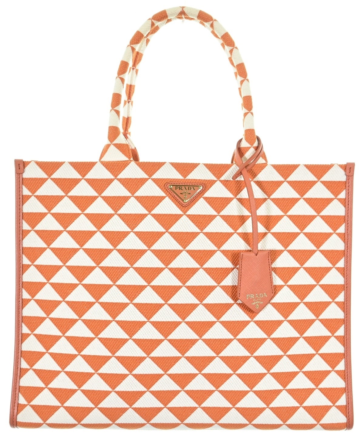 PRADA（プラダ）トートバッグ オレンジ サイズ:- レディース