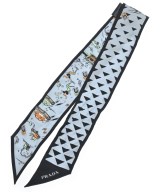 PRADA（プラダ）バンダナ・スカーフ 青 サイズ:- レディース/2200675589062