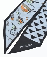 PRADA（プラダ）バンダナ・スカーフ 青 サイズ:- レディース/2200675589062