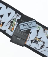 PRADA（プラダ）バンダナ・スカーフ 青 サイズ:- レディース/2200675589062