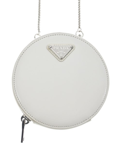 PRADA(プラダ)ショルダーバッグ 白 サイズ:44(S位)/2200677495170