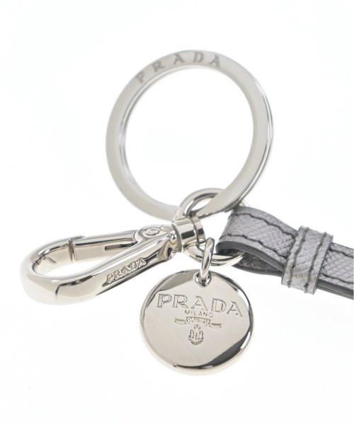 PRADA（プラダ）キーケース・キーホルダー シルバー サイズ:- レディース/2200677674025