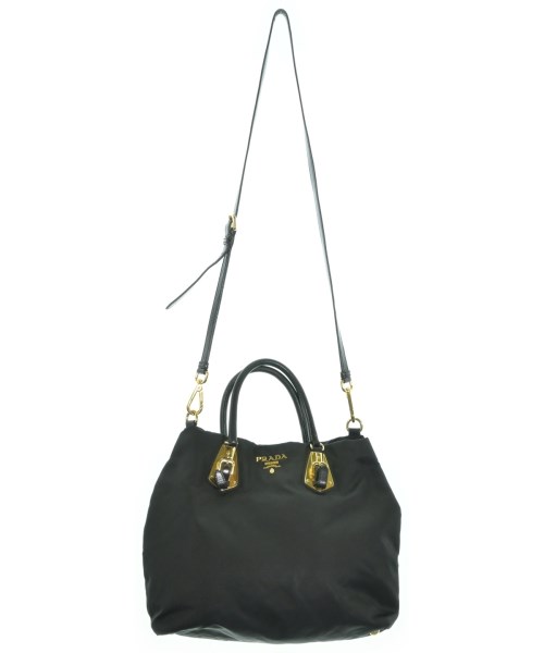 PRADA（プラダ）ハンドバッグ 黒 サイズ:- レディース/2200678263808