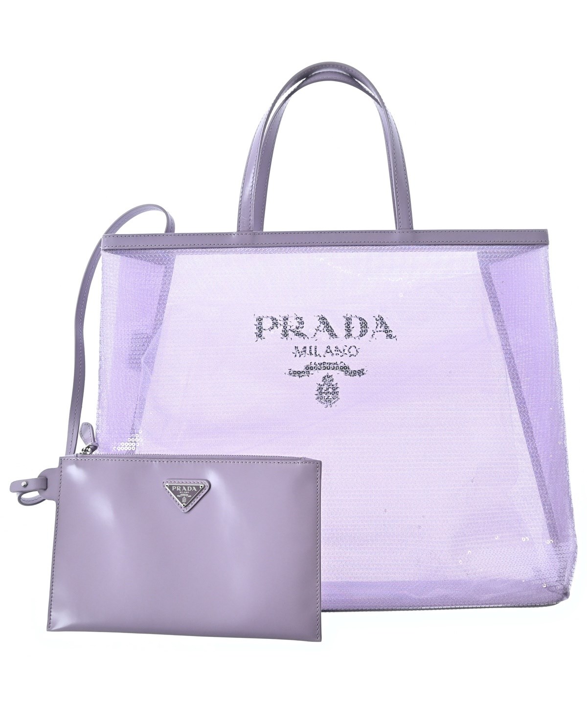 PRADA（プラダ）トートバッグ 紫 サイズ:- レディース/2200678577035