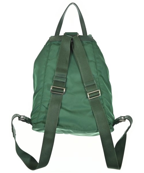 PRADA（プラダ）バックパック・リュック 緑 サイズ:- レディース/2200679720058