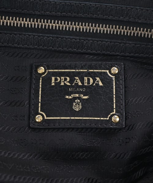 PRADA（プラダ）ハンドバッグ 黒 サイズ:- レディース/2200676970050