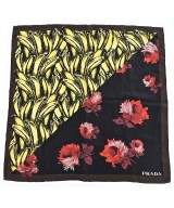 PRADA（プラダ）バンダナ・スカーフ 黒 サイズ:- レディース/2200680059048