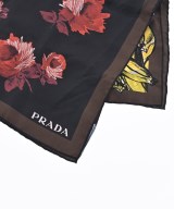 PRADA（プラダ）バンダナ・スカーフ 黒 サイズ:- レディース/2200680059048