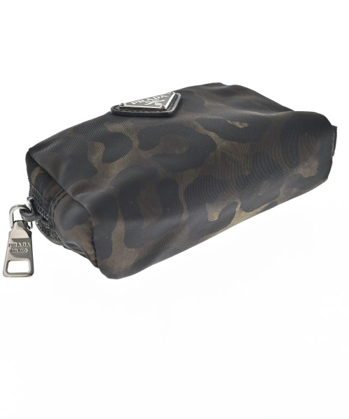 PRADA（プラダ）ポーチ カーキ サイズ:- レディース/2200679975458