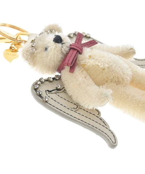 PRADA（プラダ）キーケース・キーホルダー 白 サイズ:- レディース/2200681106048