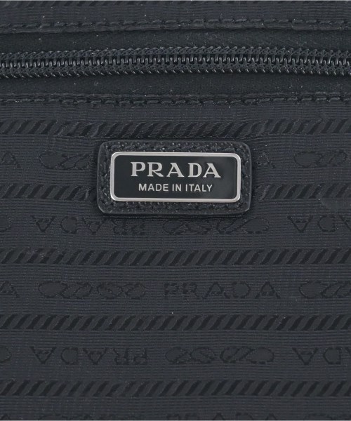 PRADA（プラダ）ポーチ 黒 サイズ:- レディース/2200681110083