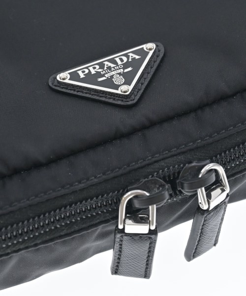 PRADA（プラダ）ポーチ 黒 サイズ:- レディース/2200681110083