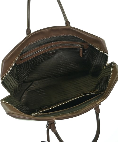 PRADA（プラダ）ビジネスバッグ 茶 サイズ:- レディース/2200677590080