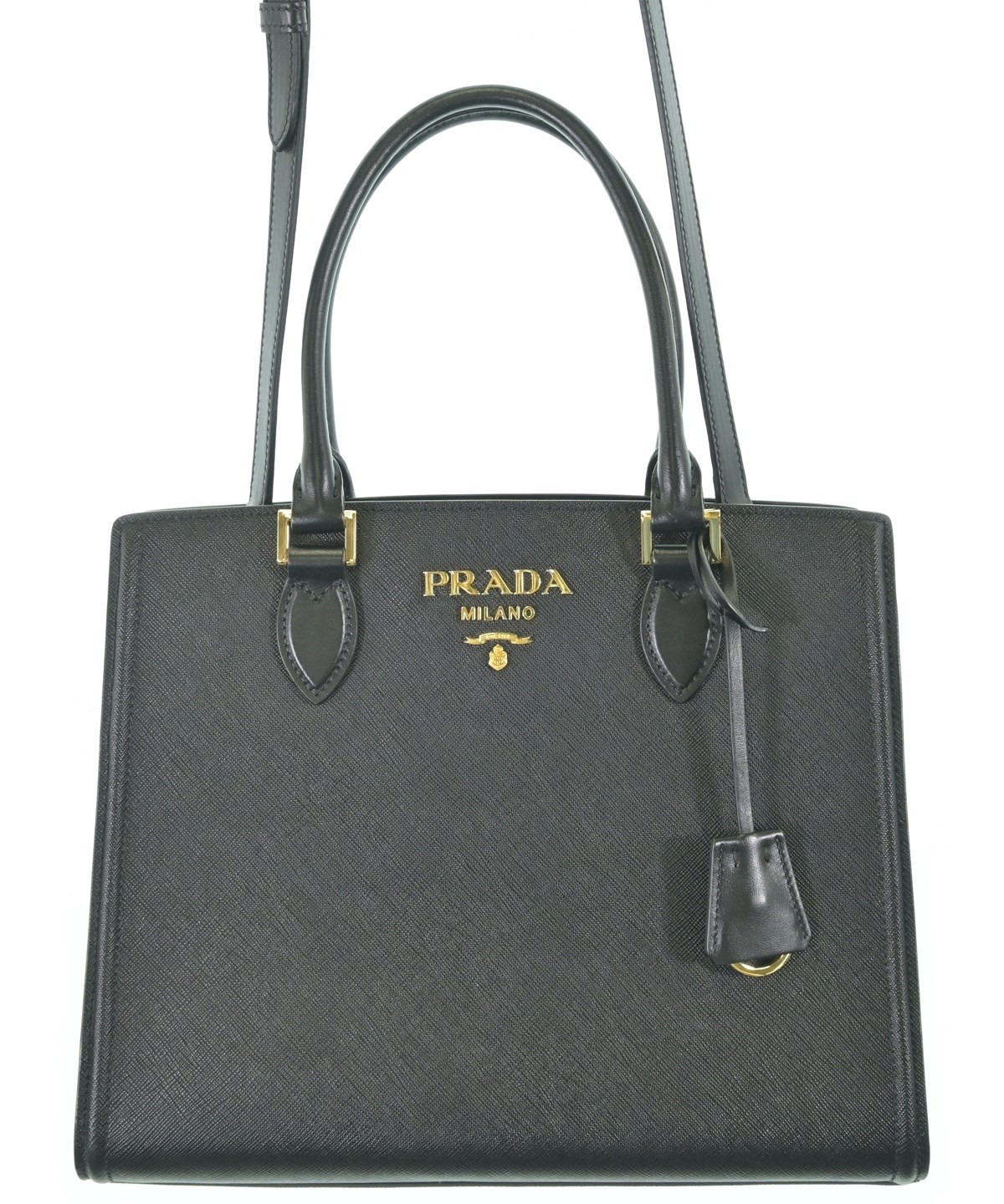 【最終SALE】PRADA正規店購入　ハンドバッグ PRADA（プラダ）ハンドバッグ 黒 サイズ:- レディース/2200693936770