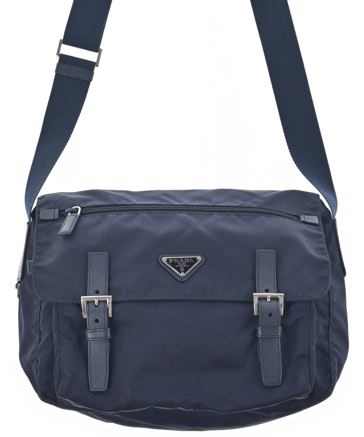 PRADA ショルダーバッグ ネイビー PRADA（プラダ）ショルダーバッグ 紺 サイズ:- レディース