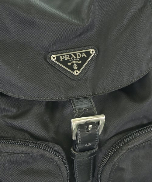 PRADA（プラダ）バックパック・リュック 黒 サイズ:- レディース/2200696050022