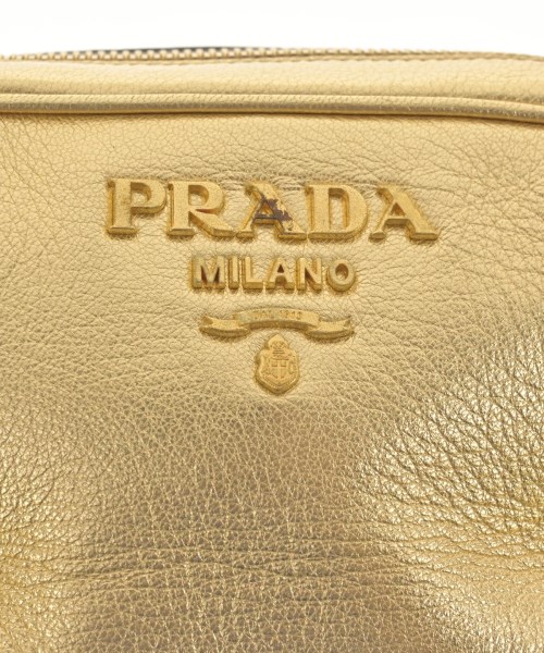 PRADA（プラダ）ショルダーバッグ ゴールド サイズ:- レディース/2200696051098