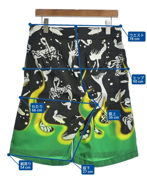 PRADA（プラダ）ショートパンツ 黒 サイズ:44(S位) メンズ/2200696315114