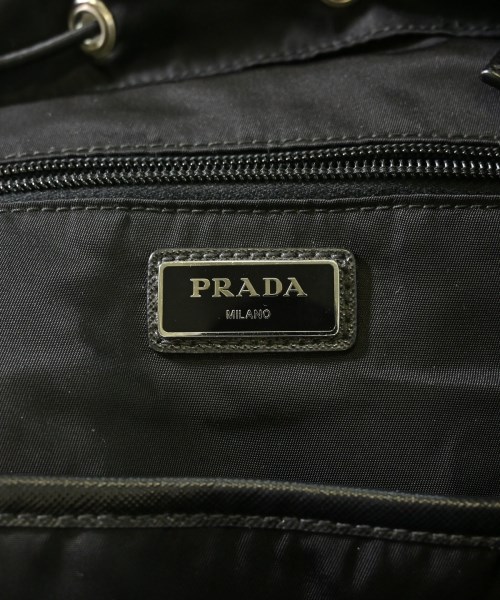 PRADA（プラダ）バックパック・リュック 黒 サイズ:- レディース/2200696520068