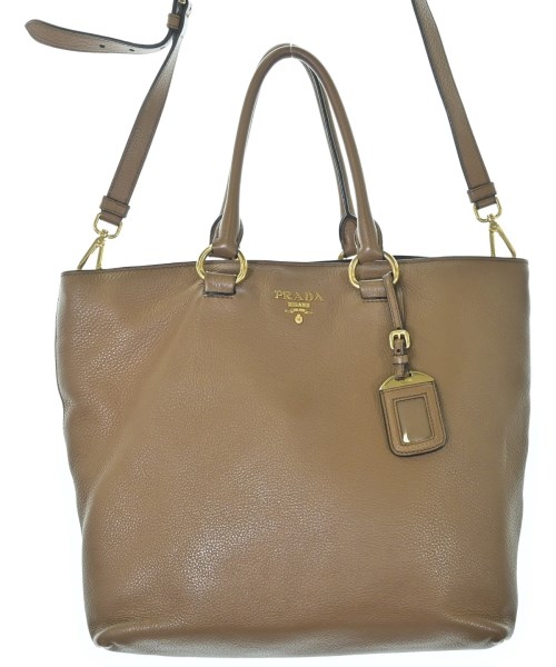 PRADA(プラダ)トートバッグ 茶 サイズ:-/2200697011077