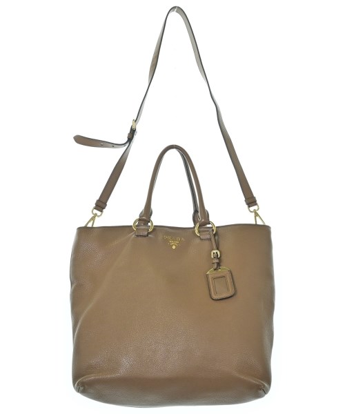 PRADA（プラダ）トートバッグ 茶 サイズ:- レディース/2200697011077