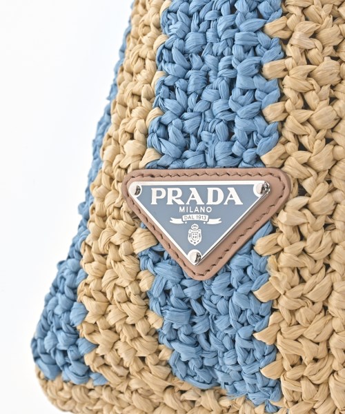 PRADA（プラダ）かごバッグ ベージュ サイズ:- レディース/2200697097019