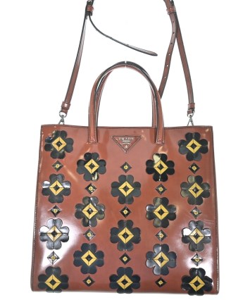 PRADA（プラダ）ハンドバッグ 茶 サイズ:- レディース/2200698939172
