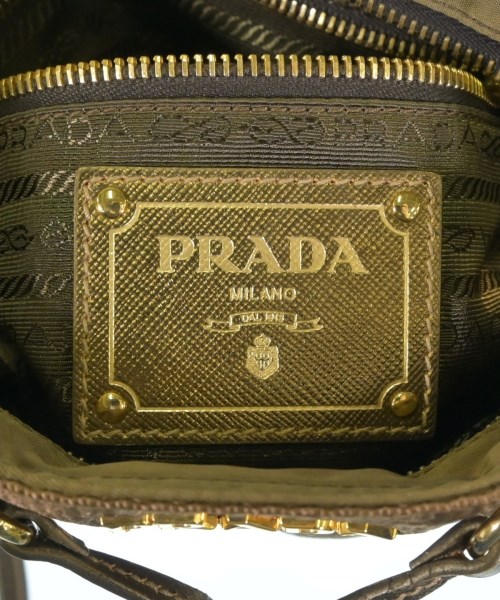 PRADA（プラダ）ショルダーバッグ 茶 サイズ:- レディース/2200698939363