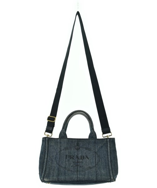 PRADA（プラダ）トートバッグ 紺 サイズ:- レディース/2200698939431