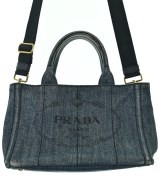 PRADA（プラダ）トートバッグ 紺 サイズ:- レディース/2200698939431