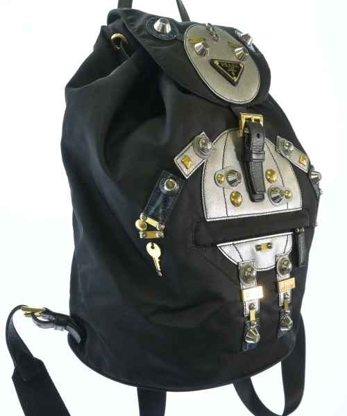 PRADA（プラダ）バックパック・リュック 黒 サイズ:- レディース/2200698940017