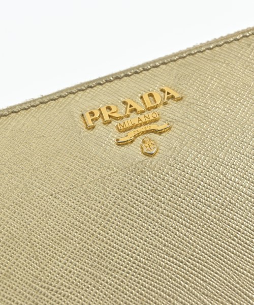 PRADA（プラダ）財布・コインケース ゴールド サイズ:- レディース/2200695313081