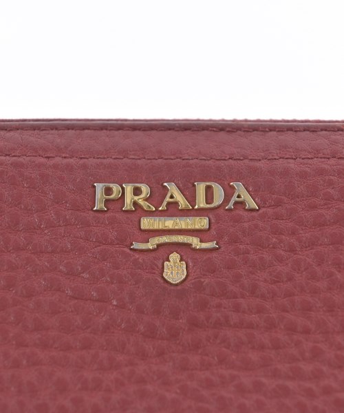 PRADA（プラダ）財布・コインケース 赤 サイズ:- レディース/2200696213106