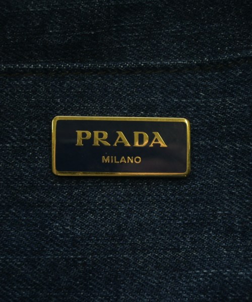 PRADA（プラダ）トートバッグ 紺 サイズ:- レディース/2200700098835