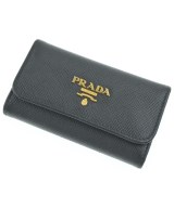 PRADA（プラダ）キーケース・キーホルダー 黒 サイズ:- レディース/2200690682069